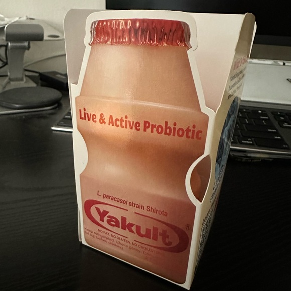 Yakult Probiotic Drink Bottle squishy stress ball - Picture 2 of 7